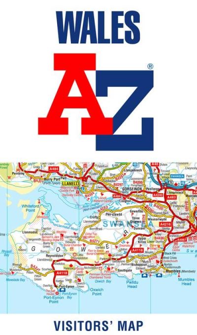 WALES A-Z VISITORS MAP MFO