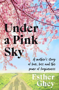Under a pink sky
