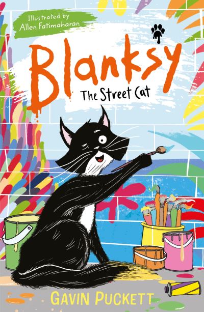 Blanksy, the street cat