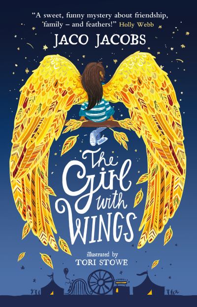 The girl with wings