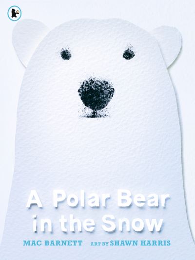 A polar bear in the snow