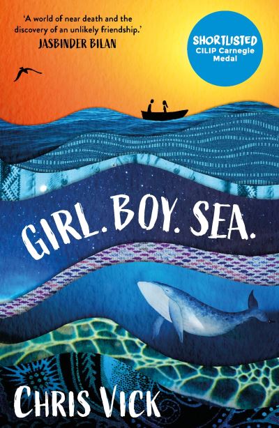 Girl, boy, sea
