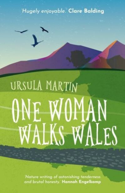 One woman walks Wales