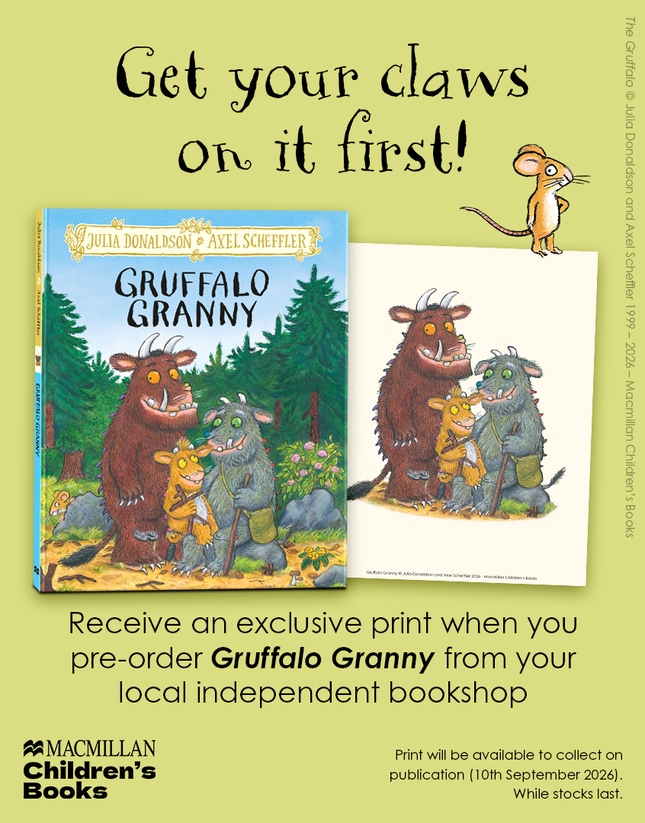 Gruffalo Granny – with a special exclusive print