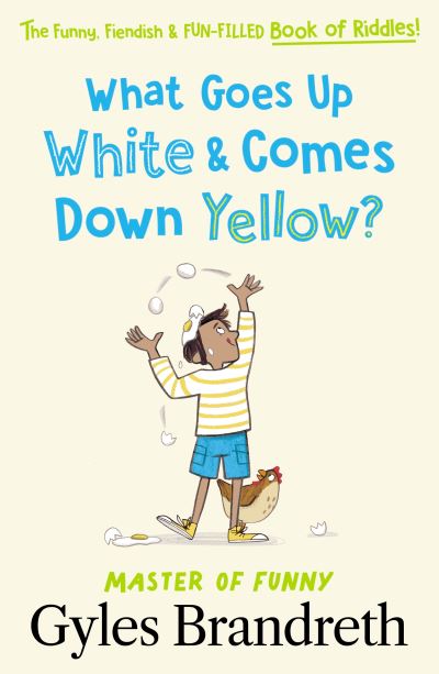 What goes up White and Comes Down Yellow