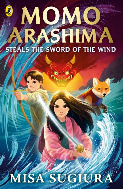 Momo Arashima steals the sword of the wind