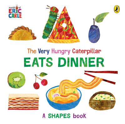 The Very Hungry Caterpillar eats dinner