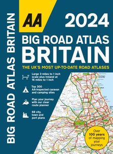 Big Road Atlas Britain 2024 Spiral