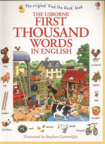 First Thousand Words In English