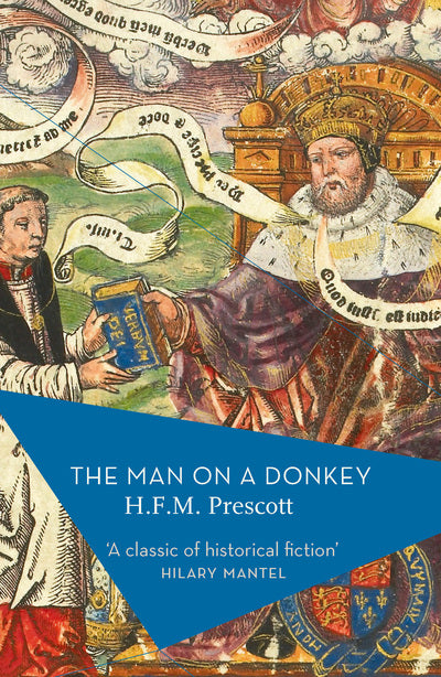 The man on a donkey